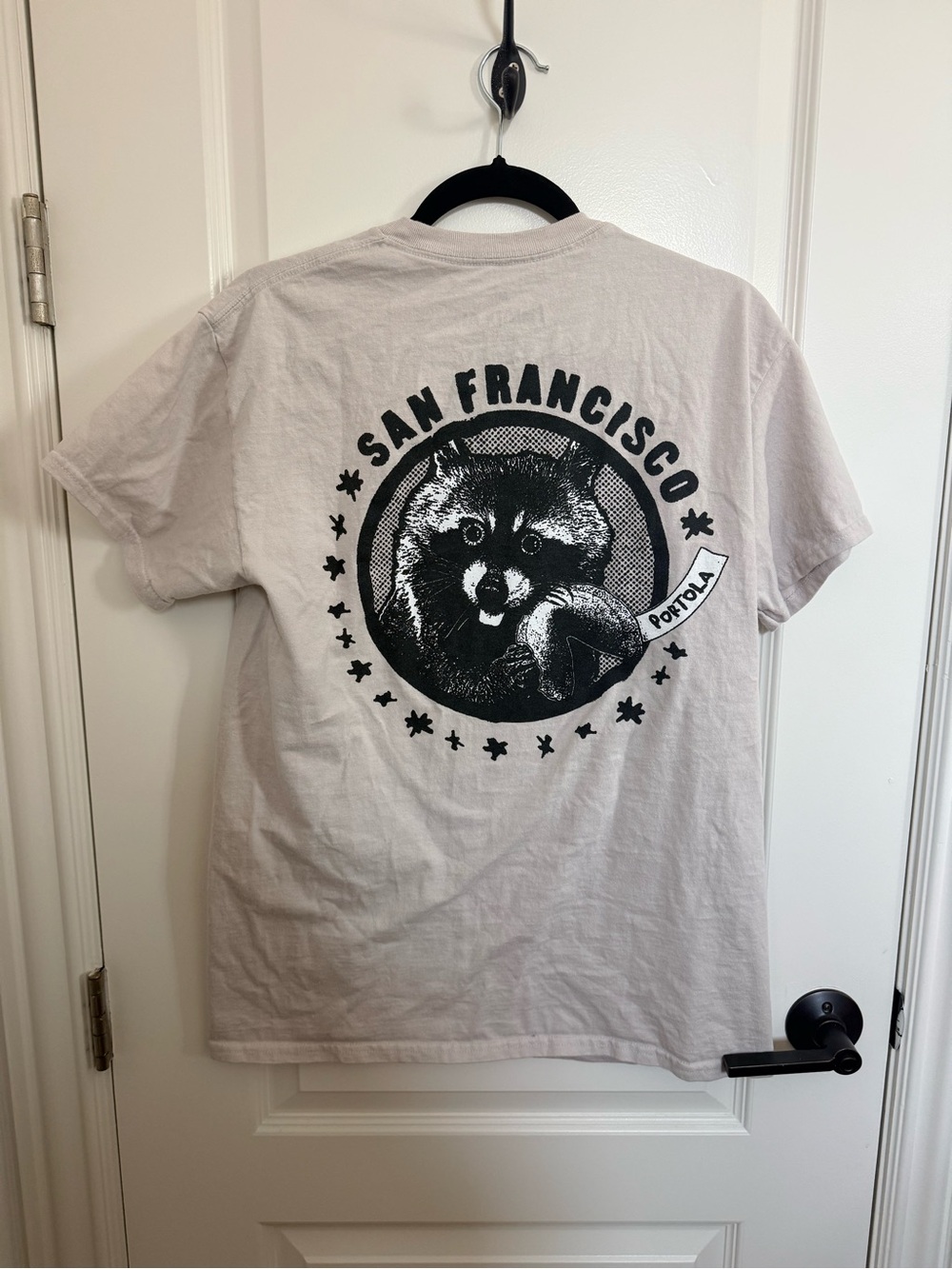 San Francisco Portola Raccoon Graphic Tee